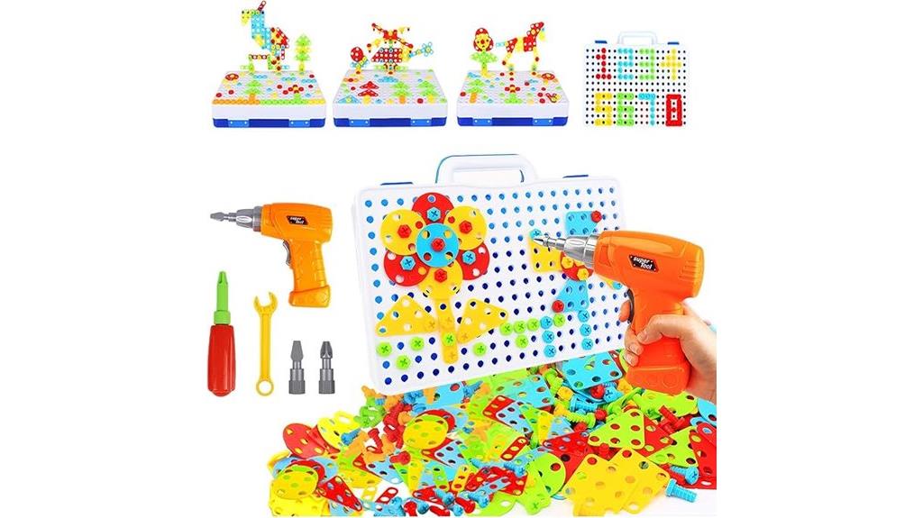 stem toy with 193 pieces