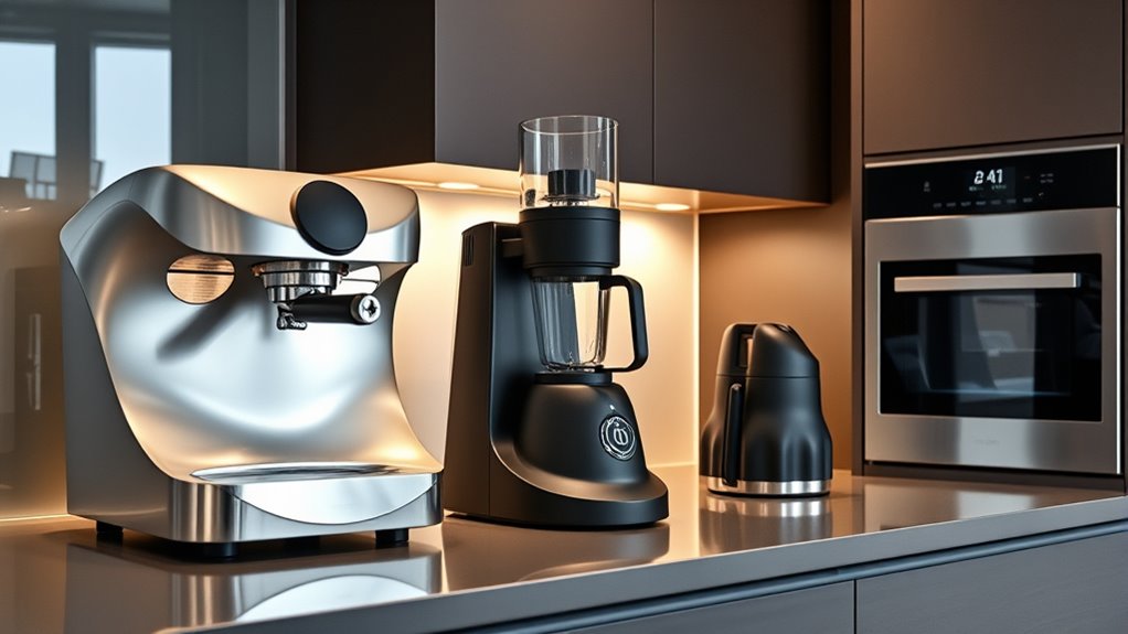 stylish high end kitchen devices