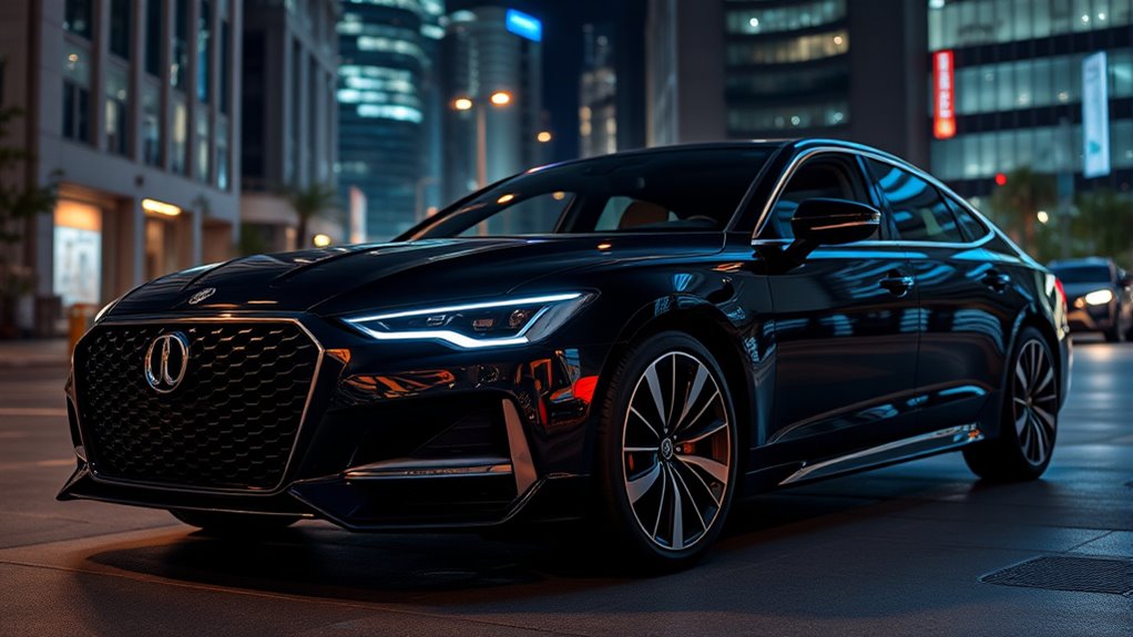 supercar features in sedans