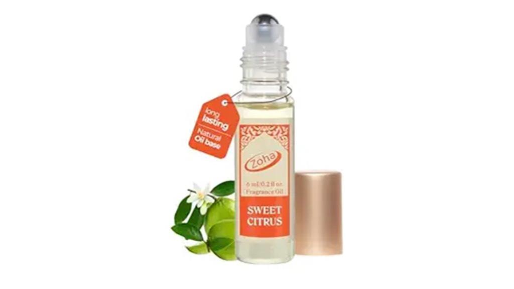 sweet citrus perfume oil