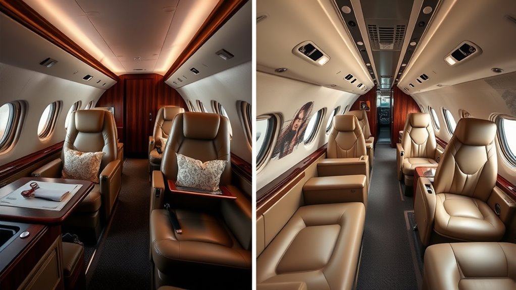 tailored luxurious flight experience