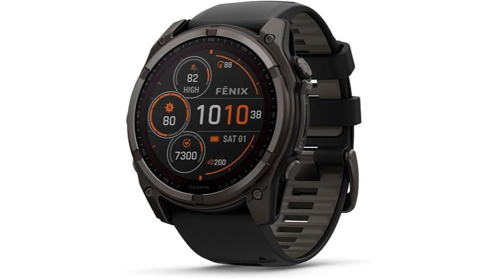 titanium pebble gray watch