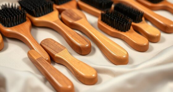 top boar bristle hair brushes