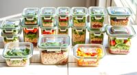top glass meal storage options