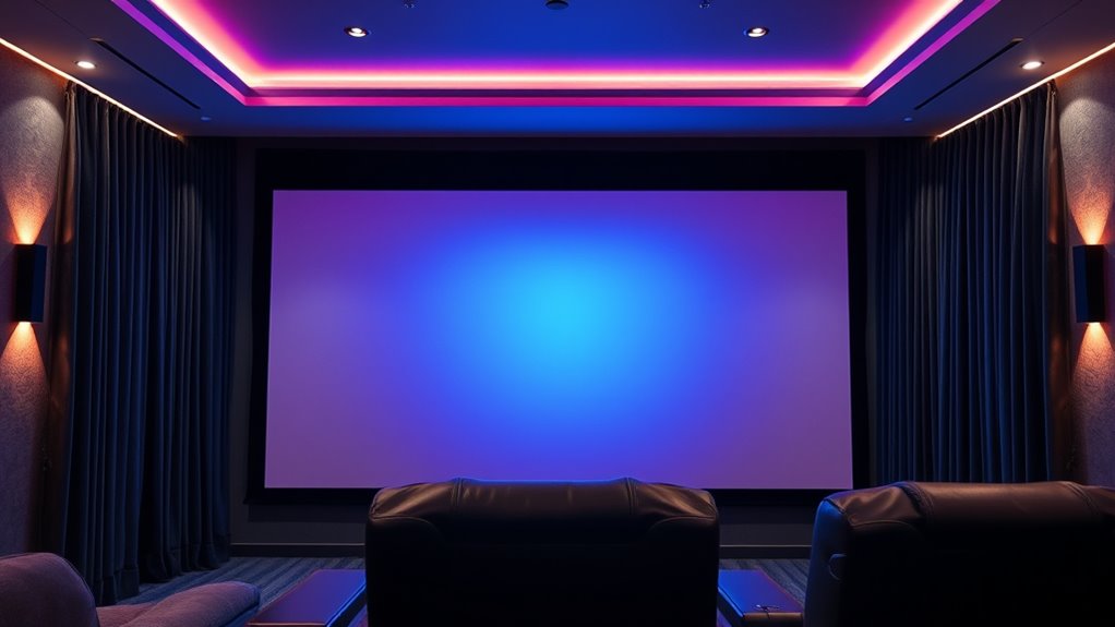 top high end projector screens