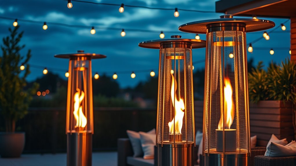 top premium steel patio heaters