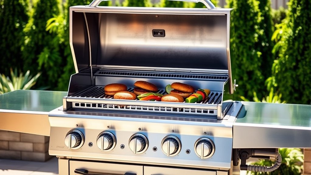 top stainless steel grill options