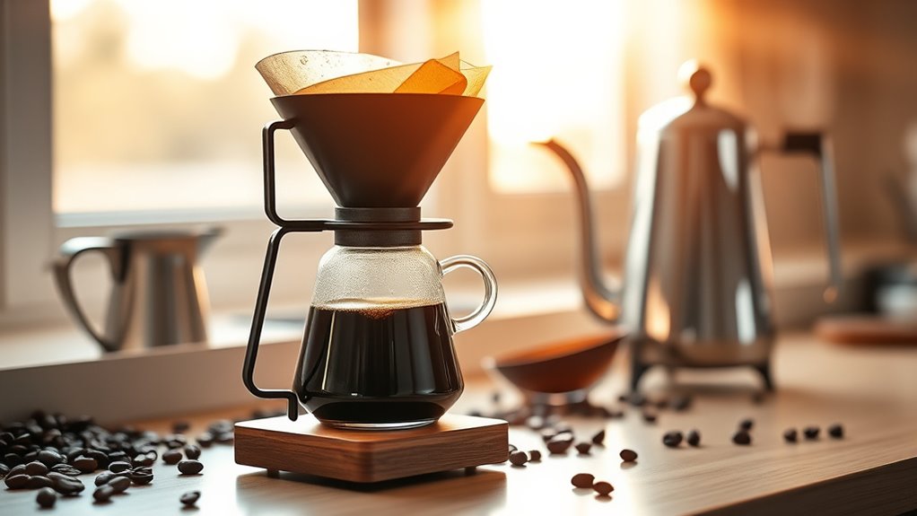top tier pour over coffee makers