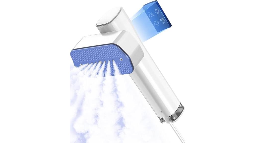 travel friendly garment steamer