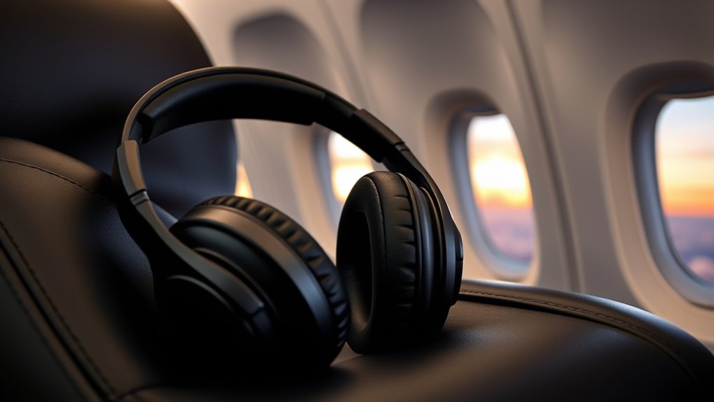 travel noise cancelling headphone features