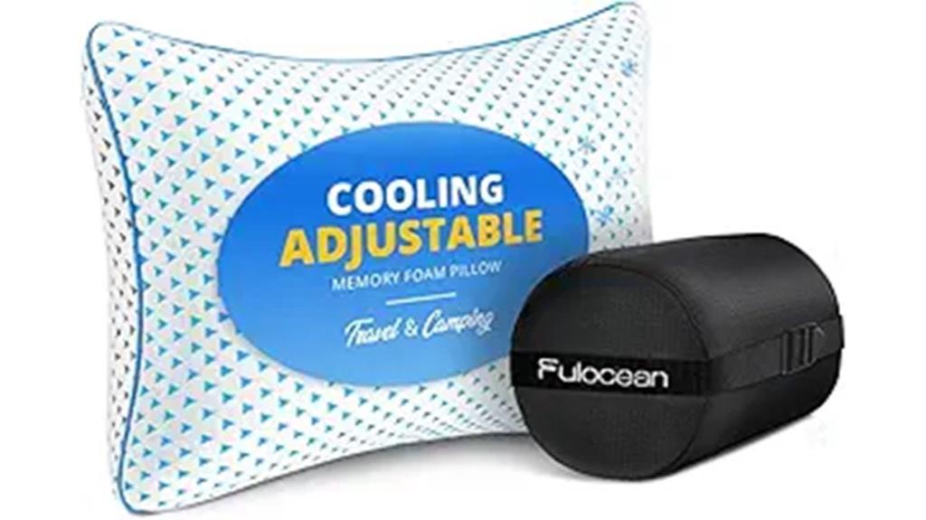travel sized cooling pillow