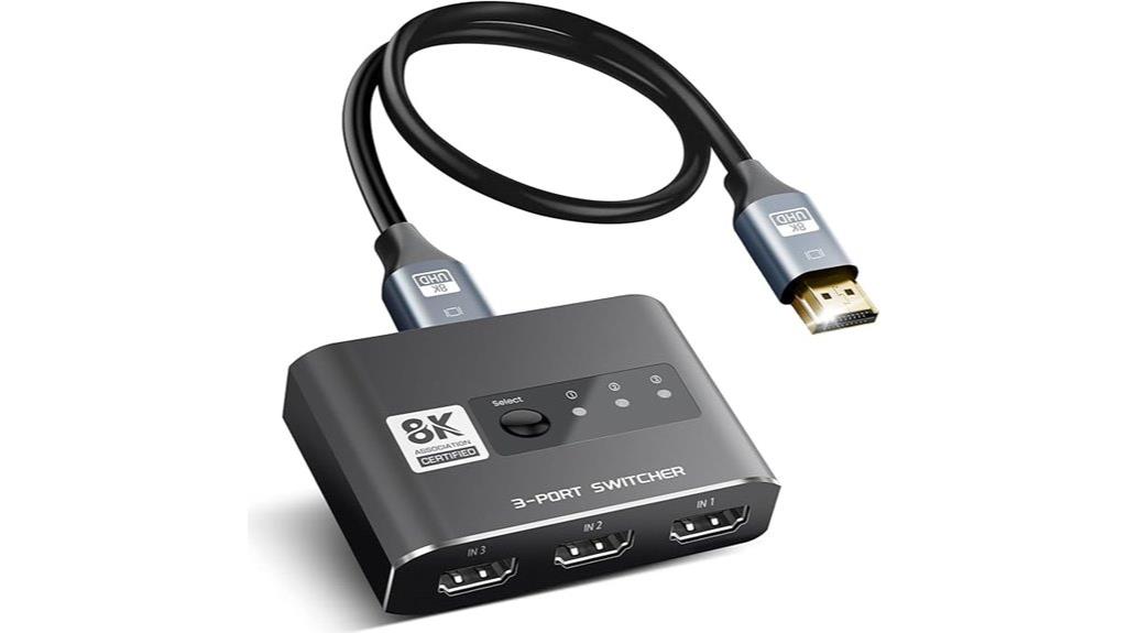 triple hdmi 2 1 switch