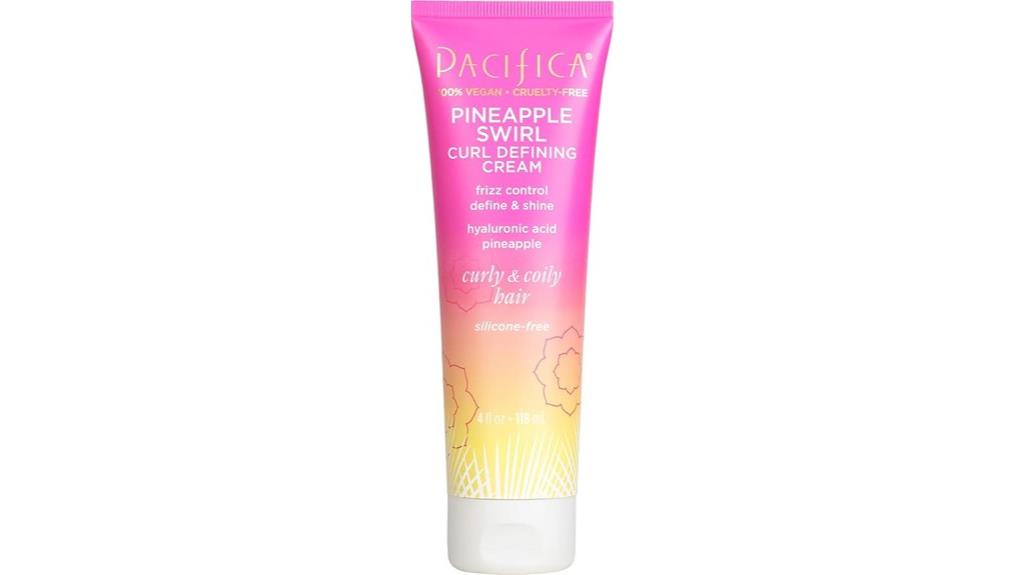 tropical pineapple curl cream