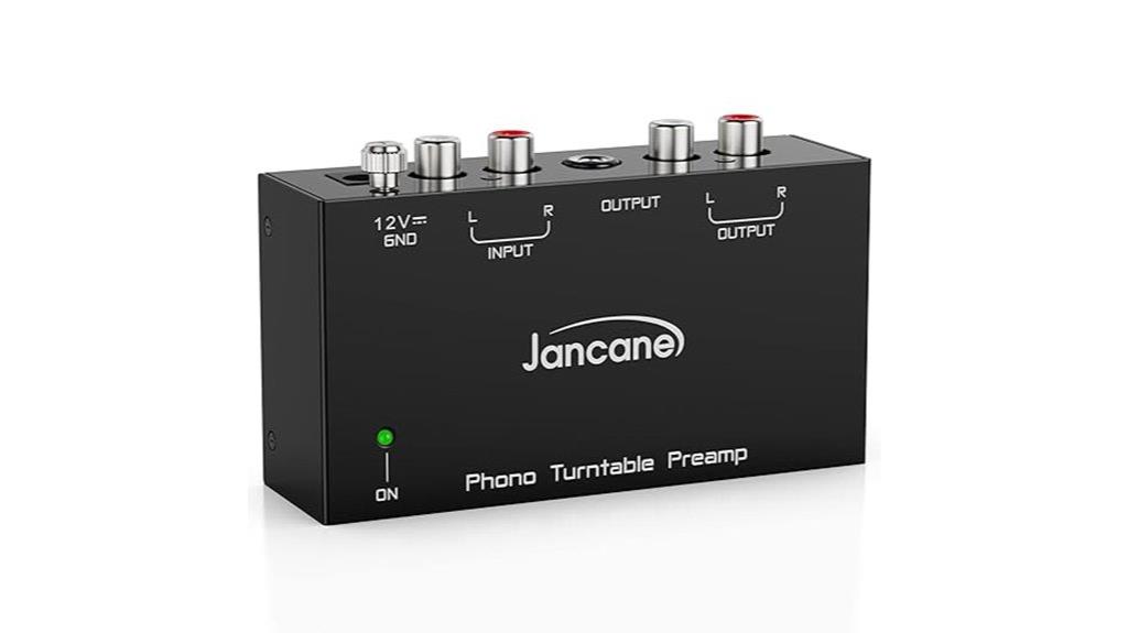 turntable phono preamplifier