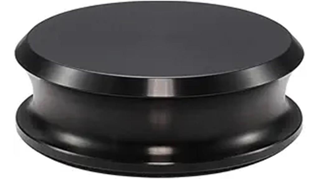 turntable record weight stabilizer