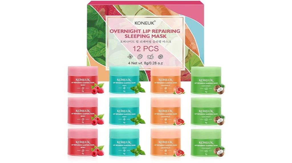 twelve lip mask set