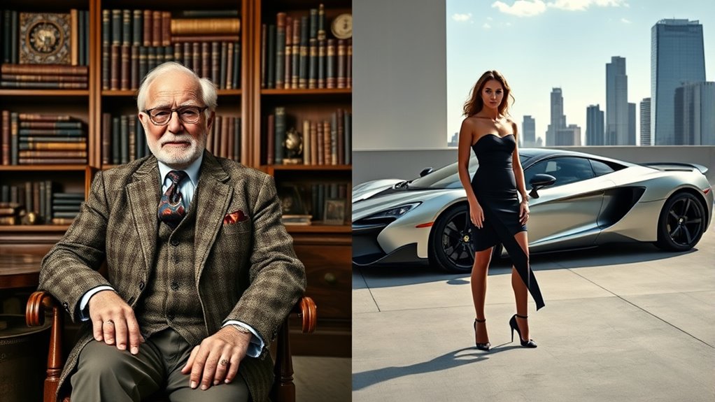 understated elegance versus spectacle