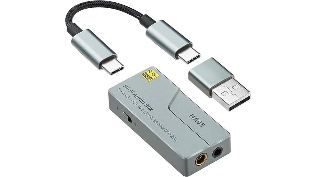 upgraded usb c dac