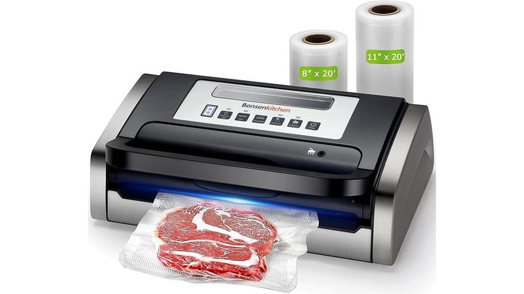vacuum sealer with cutter