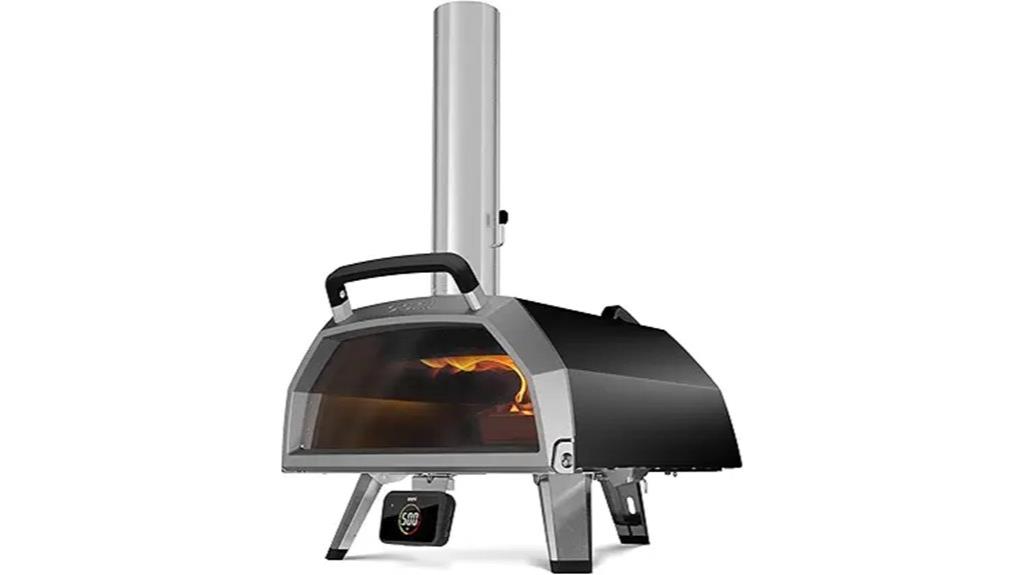 versatile multi fuel pizza oven