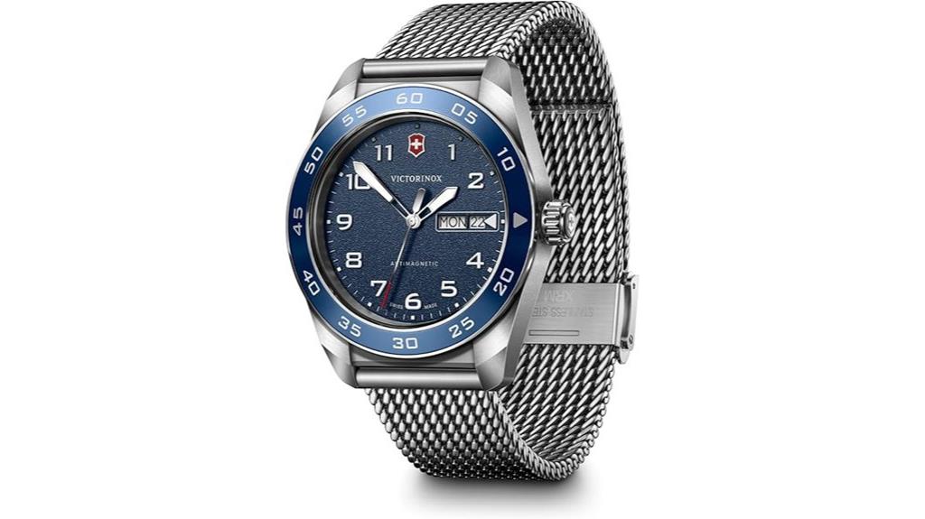 victorinox 42mm blue dial