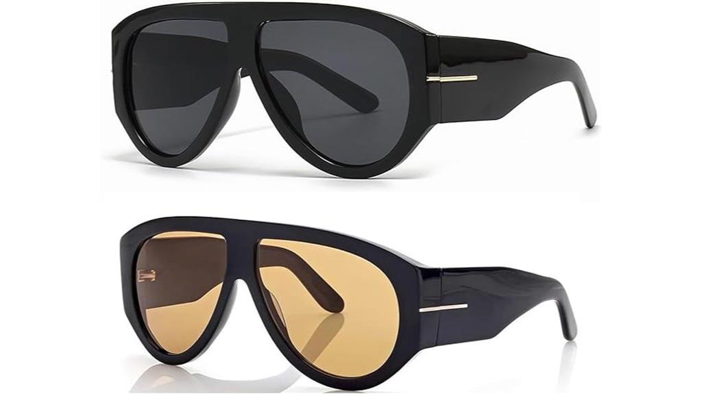 vintage style aviator sunglasses