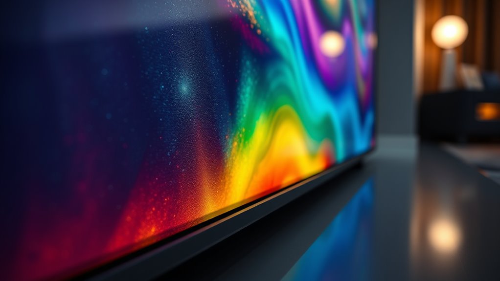 vivid contrast and colors