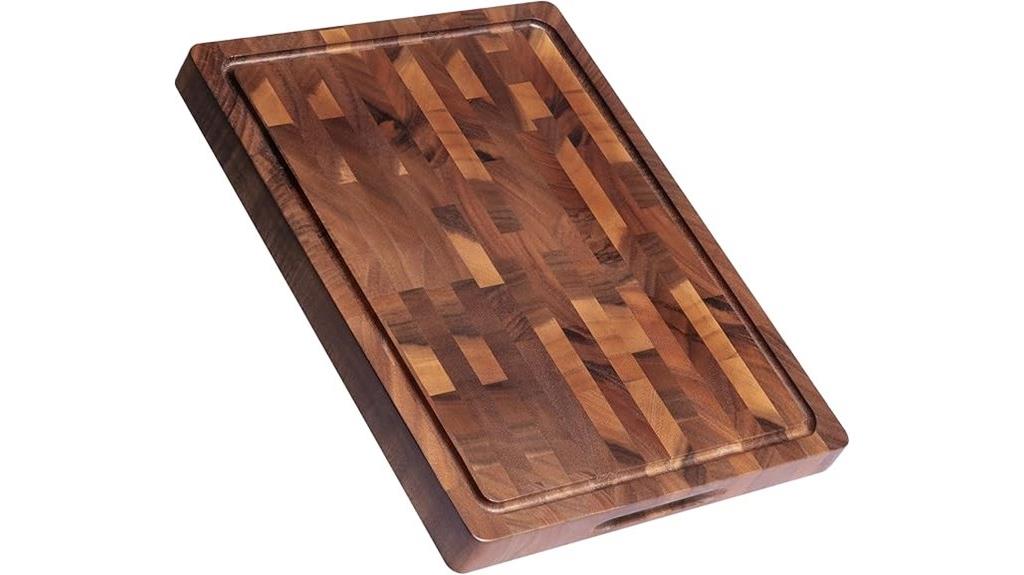 walnut double sided cutting board