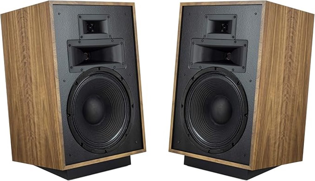 walnut heritage series speakers