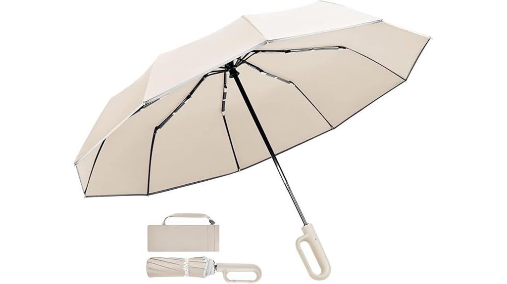 windproof compact travel umbrella