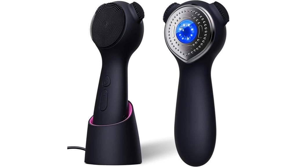 wireless charging silicone exfoliator