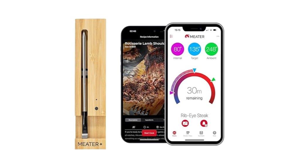 wireless meat thermometer with app
