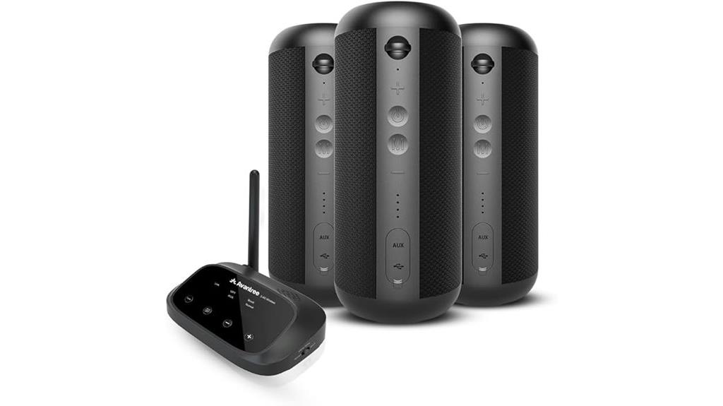 wireless tv and outdoor speaker