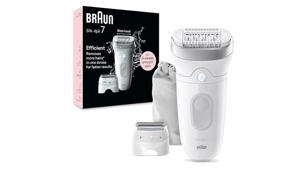wireless wet dry epilator