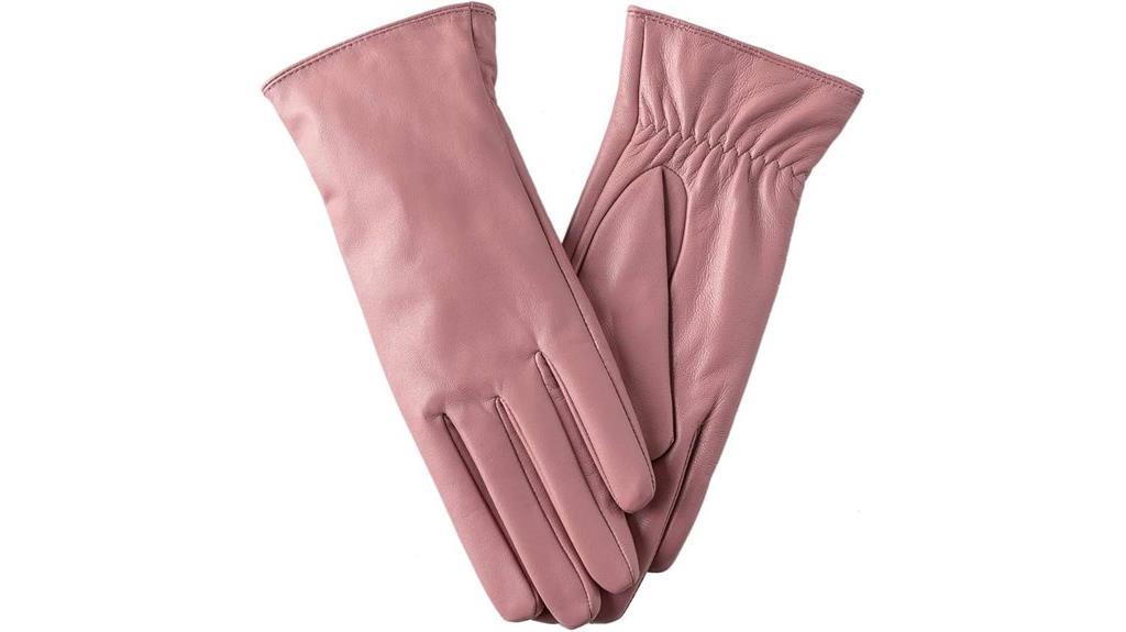 women s warm leather gloves