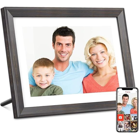 Frameo WiFi Digital Photo Frame 10.1-inch Touchscreen
