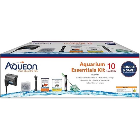 Aqueon Fish Tank Aquarium Essentials Starter Kit for 10 Gallon Tanks