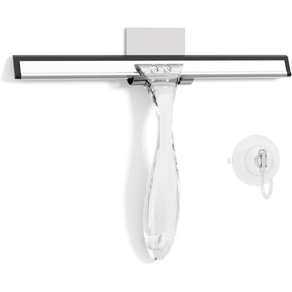 AmazerBath 10-Inch Glass Shower Squeegee