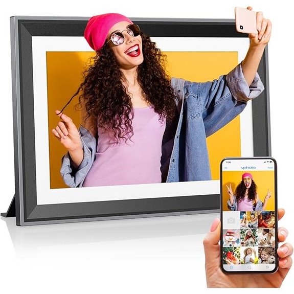 10-Inch WiFi Digital Photo Frame with Touch Screen