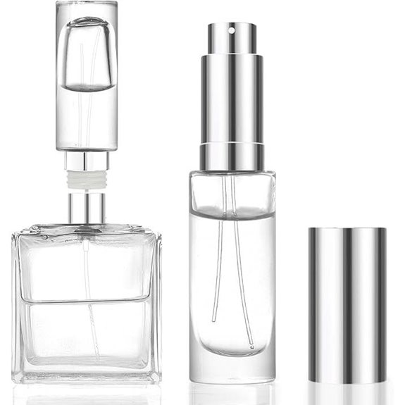 MUB 10ml Refillable Perfume Atomizer Spray Bottle