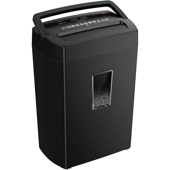 Bonsaii 12-Sheet Cross Cut Shredder with Security Level