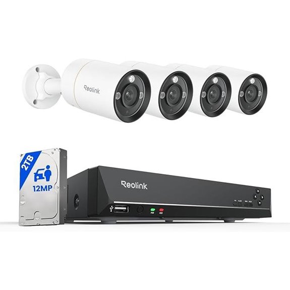 REOLINK 12MP Wired Security Camera System with NVR