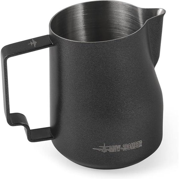 MHW-3BOMBER 12oz Stainless Steel Milk Frother Jug