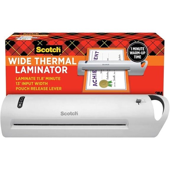 Scotch Thermal Laminator 13-Inch Wide TL1302X