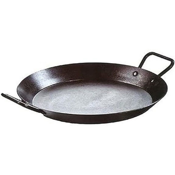 Lodge 15-Inch Carbon Steel Skillet for Oven/Grill/Camp