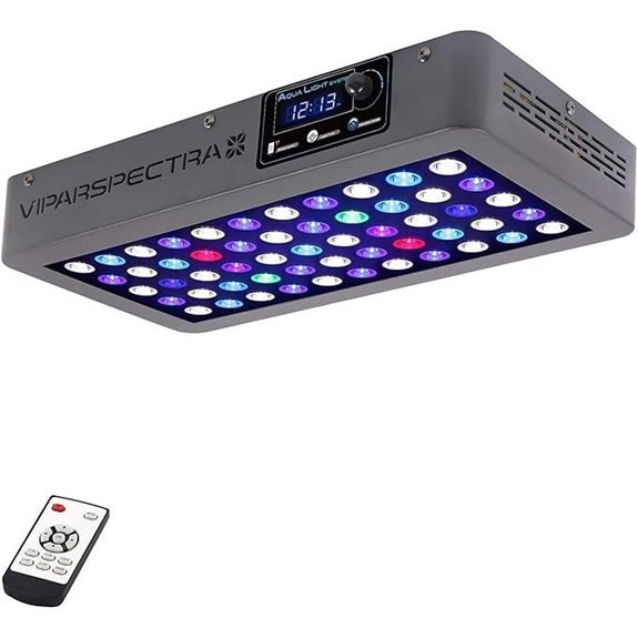 VIPARSPECTRA 165W LED Aquarium Light with Remote