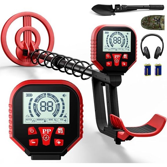 2025 Metal Detector for Adults with LCD and Waterproof