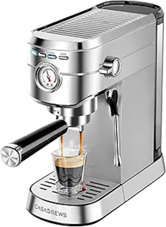 CASABREWS 20 Bar Espresso Machine with Frother