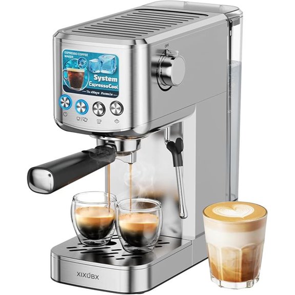 20 Bar Espresso Machine with Milk Frother