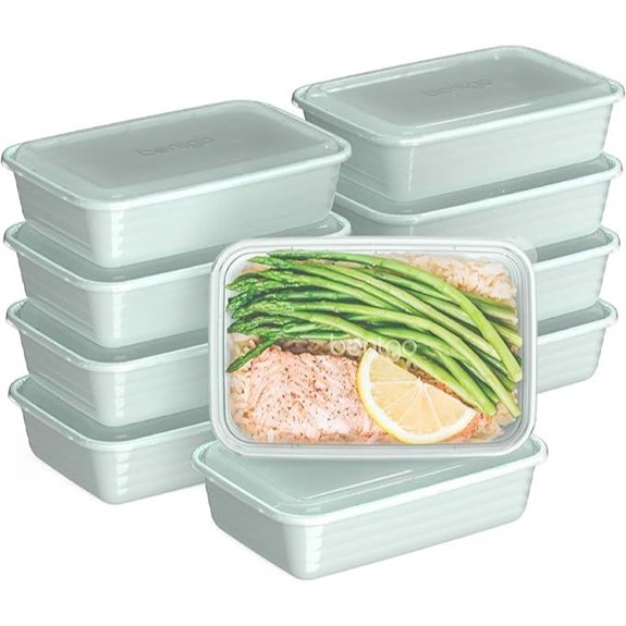 Bentgo Prep 20-Piece Reusable Meal Prep Containers